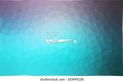 multicolor pink, blue geometric rumpled triangular low poly style gradient illustration graphic background. Vector polygonal design for your business.