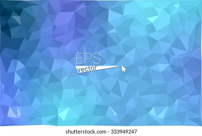 multicolor pink, blue geometric rumpled triangular low poly style gradient illustration graphic background. Vector polygonal design for your business.
