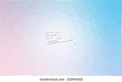 multicolor pink, blue geometric rumpled triangular low poly style gradient illustration graphic background. Vector polygonal design for your business.