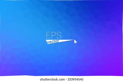 multicolor pink, blue geometric rumpled triangular low poly style gradient illustration graphic background. Vector polygonal design for your business.