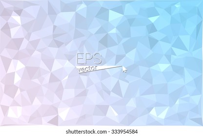 multicolor pink, blue geometric rumpled triangular low poly style gradient illustration graphic background. Vector polygonal design for your business.