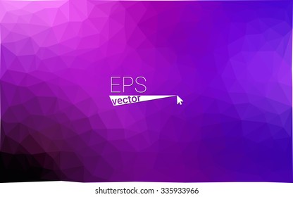 multicolor pink, blue geometric rumpled triangular low poly style gradient illustration graphic background. Vector polygonal design for your business.