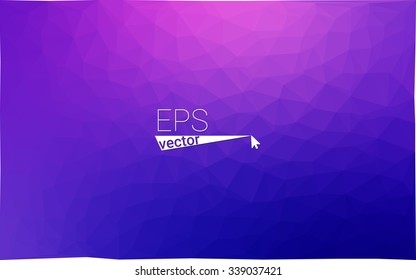 multicolor pink, blue geometric rumpled triangular low poly origami style gradient illustration graphic background. Vector polygonal design for your business.