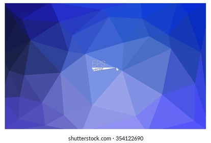 multicolor pink, blue geometric rumpled triangular low poly origami style gradient illustration graphic background. Vector polygonal design for your business.