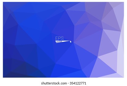 multicolor pink, blue geometric rumpled triangular low poly origami style gradient illustration graphic background. Vector polygonal design for your business.