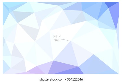 multicolor pink, blue geometric rumpled triangular low poly origami style gradient illustration graphic background. Vector polygonal design for your business.