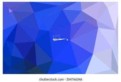 multicolor pink, blue geometric rumpled triangular low poly origami style gradient illustration graphic background. Vector polygonal design for your business.