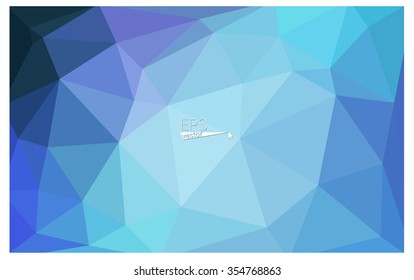 multicolor pink, blue geometric rumpled triangular low poly origami style gradient illustration graphic background. Vector polygonal design for your business.