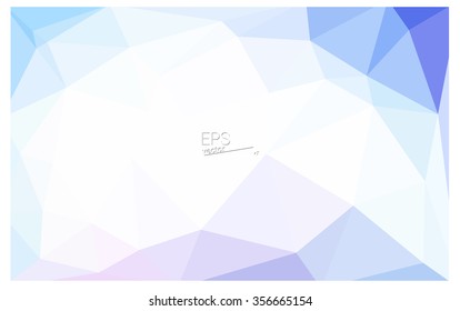 multicolor pink, blue geometric rumpled triangular low poly origami style gradient illustration graphic background. Vector polygonal design for your business.