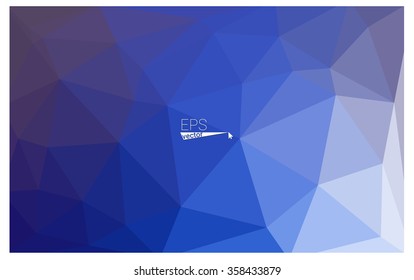 multicolor pink, blue geometric rumpled triangular low poly origami style gradient illustration graphic background. Vector polygonal design for your business.
