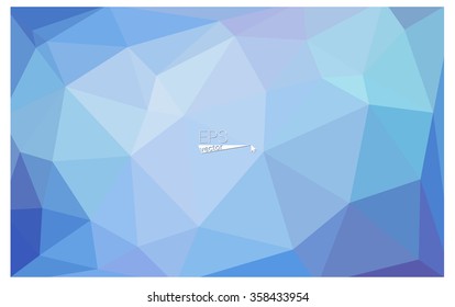 multicolor pink, blue geometric rumpled triangular low poly origami style gradient illustration graphic background. Vector polygonal design for your business.