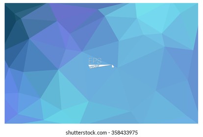 multicolor pink, blue geometric rumpled triangular low poly origami style gradient illustration graphic background. Vector polygonal design for your business.