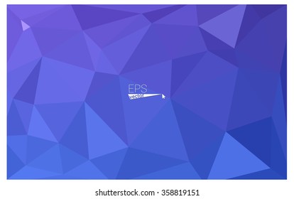 multicolor pink, blue geometric rumpled triangular low poly origami style gradient illustration graphic background. Vector polygonal design for your business.