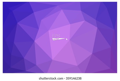 multicolor pink, blue geometric rumpled triangular low poly origami style gradient illustration graphic background. Vector polygonal design for your business.