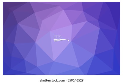 multicolor pink, blue geometric rumpled triangular low poly origami style gradient illustration graphic background. Vector polygonal design for your business.