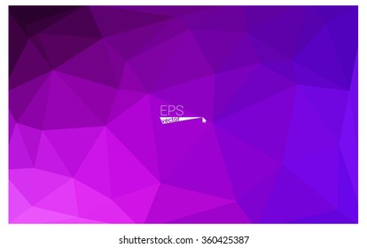 multicolor pink, blue geometric rumpled triangular low poly origami style gradient illustration graphic background. Vector polygonal design for your business.