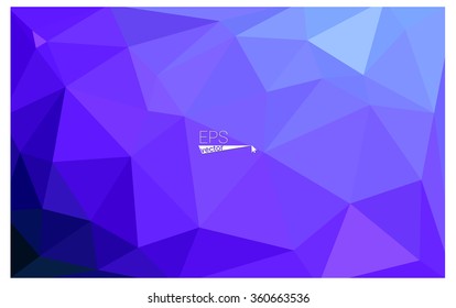 multicolor pink, blue geometric rumpled triangular low poly origami style gradient illustration graphic background. Vector polygonal design for your business.