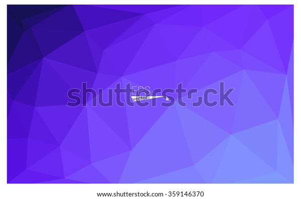 三角形の低ポリ折り紙スタイルのグラデーションイラストの背景に 多彩色のピンク 青の幾何学的なルームが付いた青のグラデーションイラスト お客様のビジネスに適したベクターポリゴンデザイン のベクター画像素材 ロイヤリティフリー 359146370