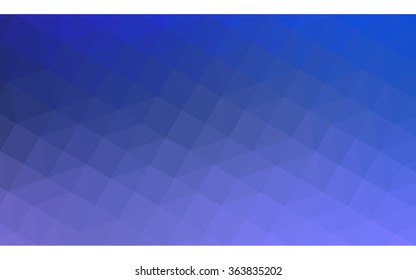 Multicolor pink, blue polygonal illustration, which consist of triangles. Geometric background in Origami style with gradient. Triangular design for your business in vector.