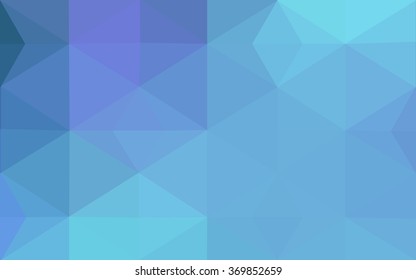 Multicolor pink, blue polygonal illustration, which consist of triangles. Geometric background in Origami style with gradient. Triangular design for your business.