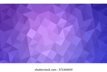 Multicolor pink, blue polygonal illustration, which consist of triangles. Geometric background in Origami style with gradient. Triangular design for your business.