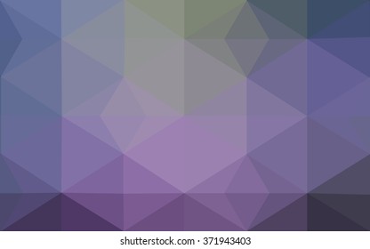 Multicolor pink, blue polygonal illustration, which consist of triangles. Geometric background in Origami style with gradient. Triangular design for your business.