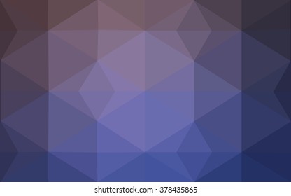 Multicolor pink, blue polygonal illustration, which consist of triangles. Geometric background in Origami style with gradient. Triangular design for your business.