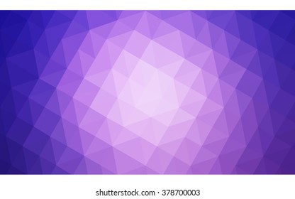 Multicolor pink, blue polygonal illustration, which consist of triangles. Geometric background in Origami style with gradient. Triangular design for your business.
