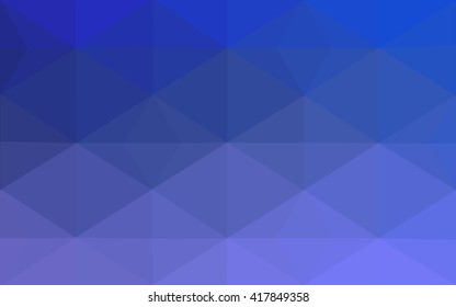 Multicolor pink, blue polygonal illustration, which consist of triangles. Geometric background in Origami style with gradient. Triangular design for your business.