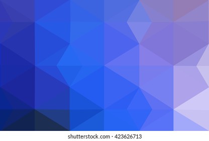 Multicolor pink, blue polygonal illustration, which consist of triangles. Geometric background in Origami style with gradient. Triangular design for your business.