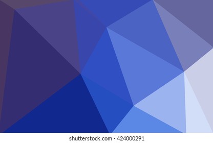 Multicolor pink, blue polygonal illustration, which consist of triangles. Geometric background in Origami style with gradient. Triangular design for your business.