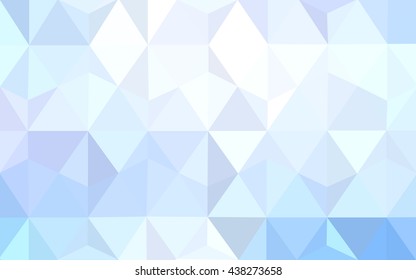 Multicolor pink, blue polygonal illustration, which consist of triangles. Geometric background in Origami style with gradient. Triangular design for your business.