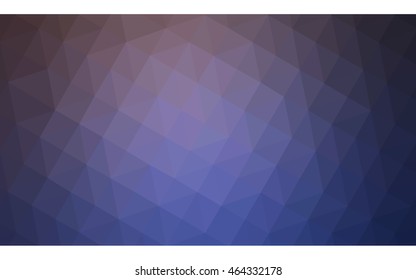 Multicolor pink, blue polygonal illustration, which consist of triangles. Geometric background in Origami style with gradient. Triangular design for your business.