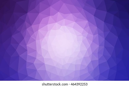 Multicolor pink, blue polygonal illustration, which consist of triangles. Geometric background in Origami style with gradient. Triangular design for your business.