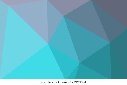 Multicolor pink, blue polygonal illustration, which consist of triangles. Geometric background in Origami style with gradient. Triangular design for your business.
