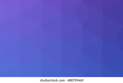 Multicolor pink, blue polygonal illustration, which consist of triangles. Geometric background in Origami style with gradient. Triangular design for your business.