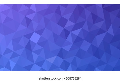 Multicolor pink, blue polygonal illustration, which consist of triangles. Geometric background in Origami style with gradient. Triangular design for your business.