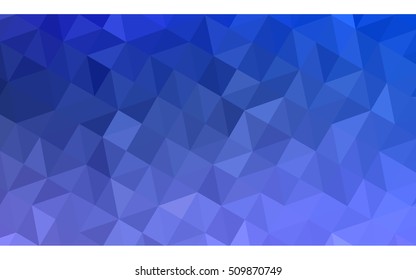 Multicolor pink, blue polygonal illustration, which consist of triangles. Geometric background in Origami style with gradient. Triangular design for your business.