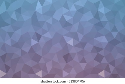 Multicolor pink, blue polygonal illustration, which consist of triangles. Geometric background in Origami style with gradient. Triangular design for your business.