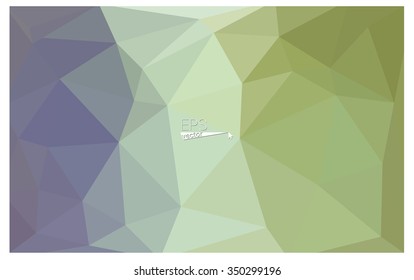 multicolor pink, green geometric rumpled triangular low poly origami style gradient illustration graphic background. Vector polygonal design for your business.