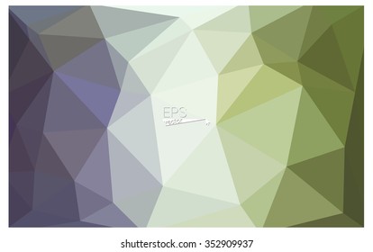 multicolor pink, green geometric rumpled triangular low poly origami style gradient illustration graphic background. Vector polygonal design for your business.