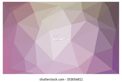 multicolor pink, green geometric rumpled triangular low poly origami style gradient illustration graphic background. Vector polygonal design for your business.