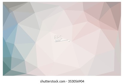 multicolor pink, green geometric rumpled triangular low poly origami style gradient illustration graphic background. Vector polygonal design for your business.
