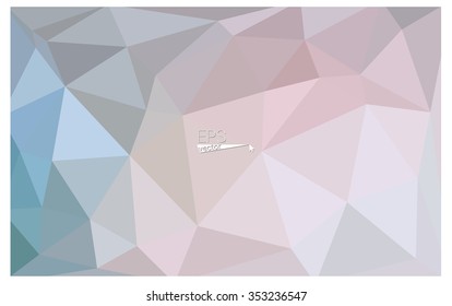 multicolor pink, green geometric rumpled triangular low poly origami style gradient illustration graphic background. Vector polygonal design for your business.