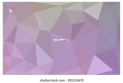 multicolor pink, green geometric rumpled triangular low poly origami style gradient illustration graphic background. Vector polygonal design for your business.