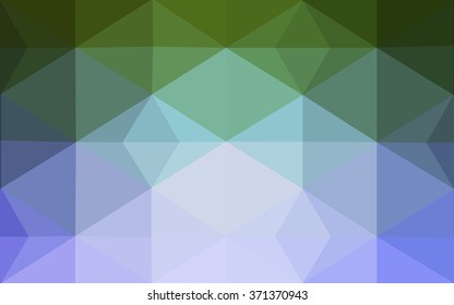 multicolor pink, green polygonal illustration, which consist of triangles. Geometric background in Origami style with gradient. Triangular design for your business.