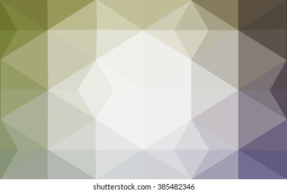 multicolor pink, green polygonal illustration, which consist of triangles. Geometric background in Origami style with gradient. Triangular design for your business.