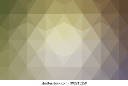 multicolor pink, green polygonal illustration, which consist of triangles. Geometric background in Origami style with gradient. Triangular design for your business.