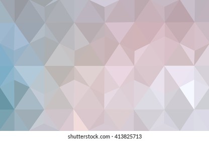 multicolor pink, green polygonal illustration, which consist of triangles. Geometric background in Origami style with gradient. Triangular design for your business.