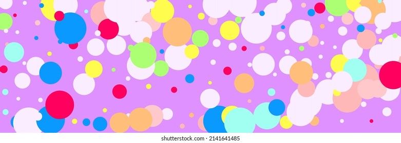 Multicolor Pink Play Bordo Blue Violet Textile. Vibrant Pastel Beige Color Bright Pattern. White Yellow Red Dark Kids Indigo Design Pic. Children Circles Purple Rainbow Green Wallpaper.